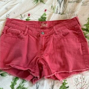 Old Navy Women's Red Jean Shorts